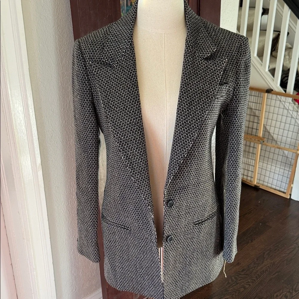 Dior 100% wool vintage textured Blazer